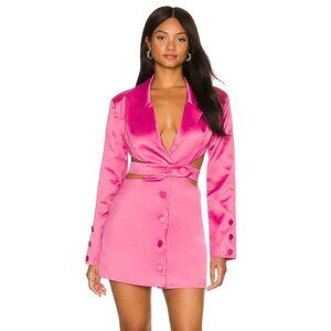 For Love & Lemons Marie Blazer Mini Dress